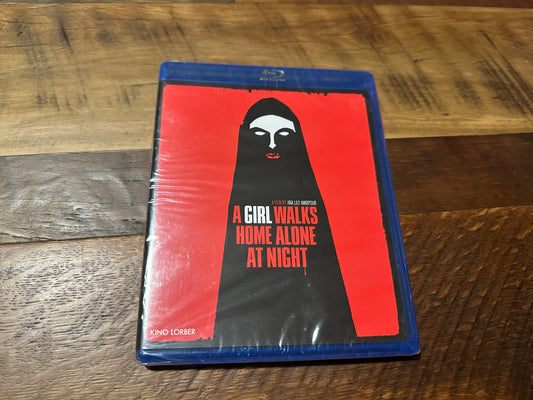 A Girl Walks Home Alone At Night (Blu ray-Kino Lorber-2014 Horror, NEW/Sealed)