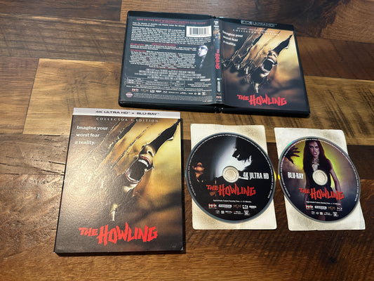 The Howling (4K Ultra HD/Blu ray, Scream Factory, Slipcover, Collector’s Ed)