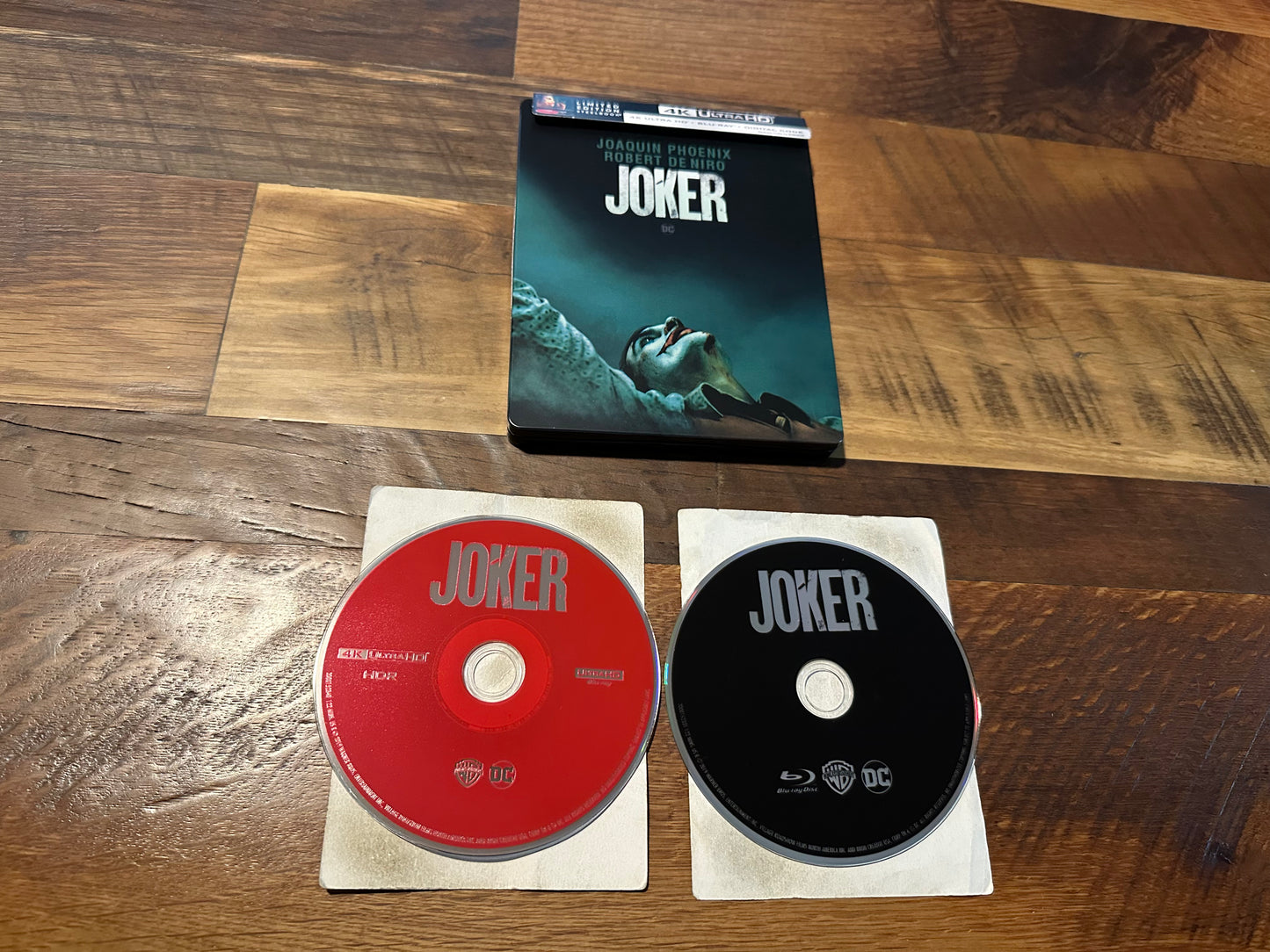 Joker 2019 4K Ultra HD/Blu ray-Warner Bros-Limited Edition-No Digital