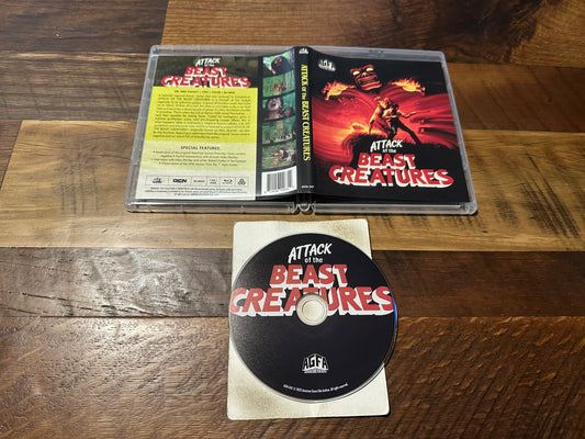 Attack of the Beast Creatures (Blu ray, AGFA, 80’s Horror Classic)