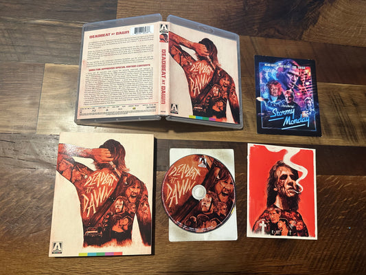 Deadbeat At Dawn Blu ray-Arrow Video-Slipcover-US Release-Booklet