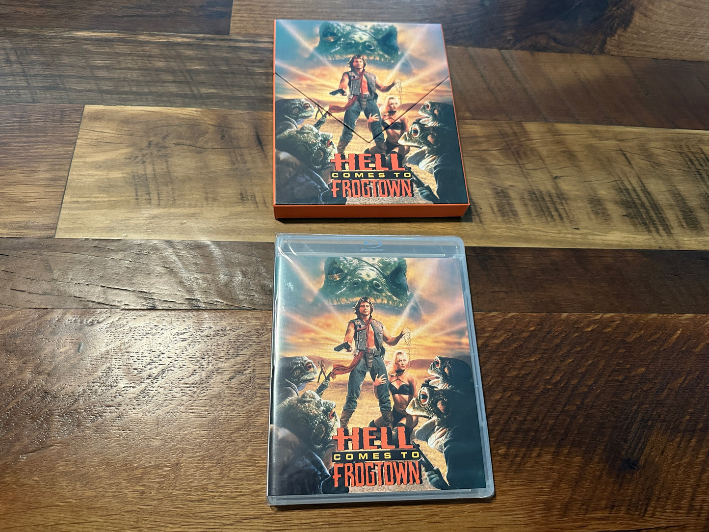 Hell Comes To Frogtown (Blu ray, Vinegar Syndrome, OOP Slipcover, Rare, NEW)