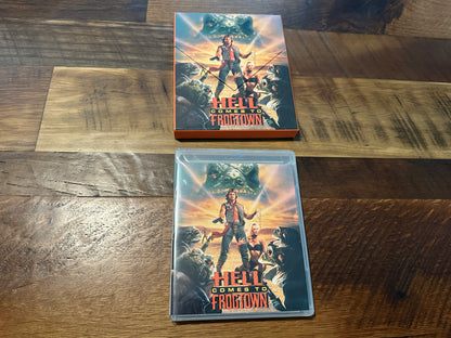 Hell Comes To Frogtown (Blu ray, Vinegar Syndrome, OOP Slipcover, Rare, NEW)