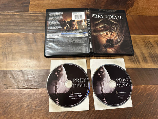 Prey for the Devil 4K Ultra HD/Blu ray-Paramount-Modern Horror-No Digital