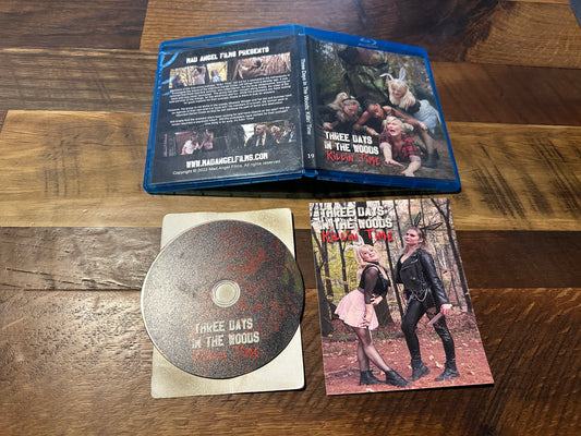 Three Days In The Woods: Killin’ Time (Blu ray, Mad Angel Films, Obscure Horror)