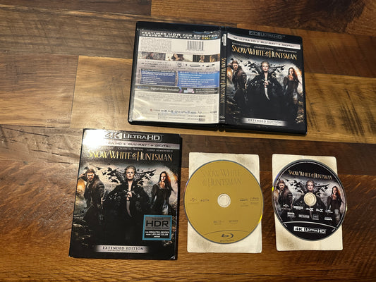 Snow White & The Huntsman (4K Ultra HD/Blu ray, OOP Slipcover, No Digital)