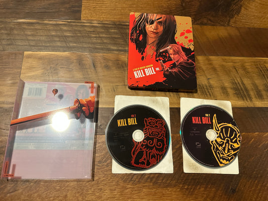 Kill Bill Vol 2 (4K Ultra HD/Blu ray, Steelbook, Slip, US Release, No Digital)