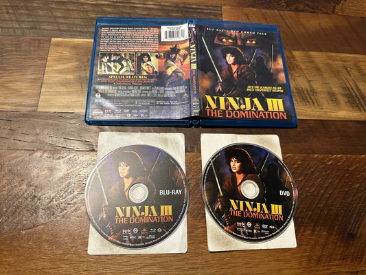 Ninja III The Domination Blu ray/DVD-Scream Factory-2 Disc-80’s Classic
