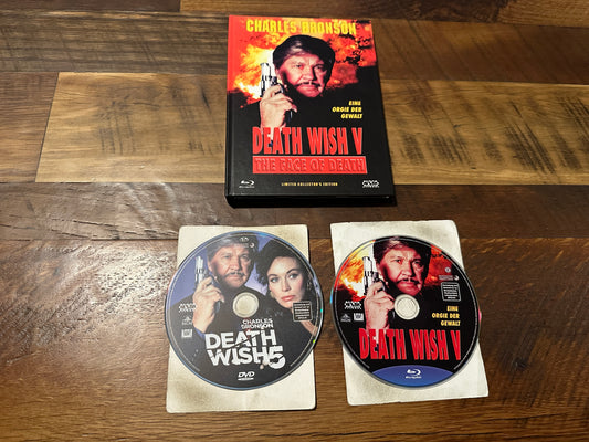 Death Wish V (5) Blu ray/DVD, NSM Records, Mediabook, Region B)