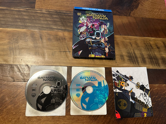 Batman Ninja (Blu ray, Steelbook, DC Animated Movie, Warner, No Digital)