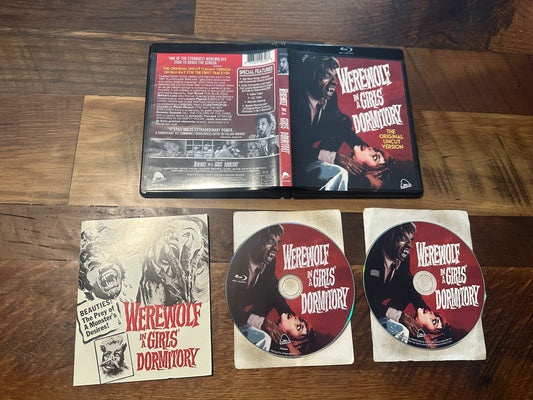 Werewolf In A Girls Dormitory Blu ray/CD-Severin Films-60’s Classic-Uncut