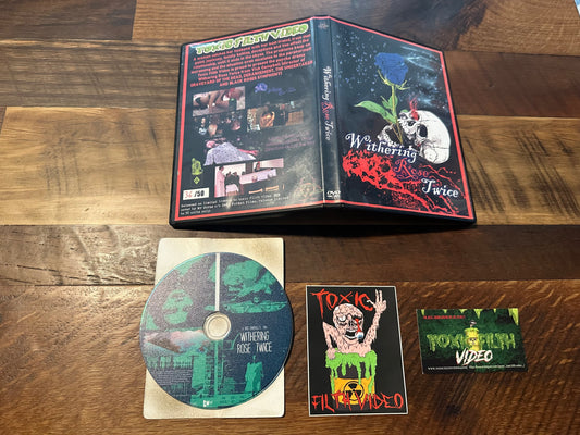 Withering Rose Twice DVD-R Toxic Fifth Video-Obscure Horror-ONLY 50 Made