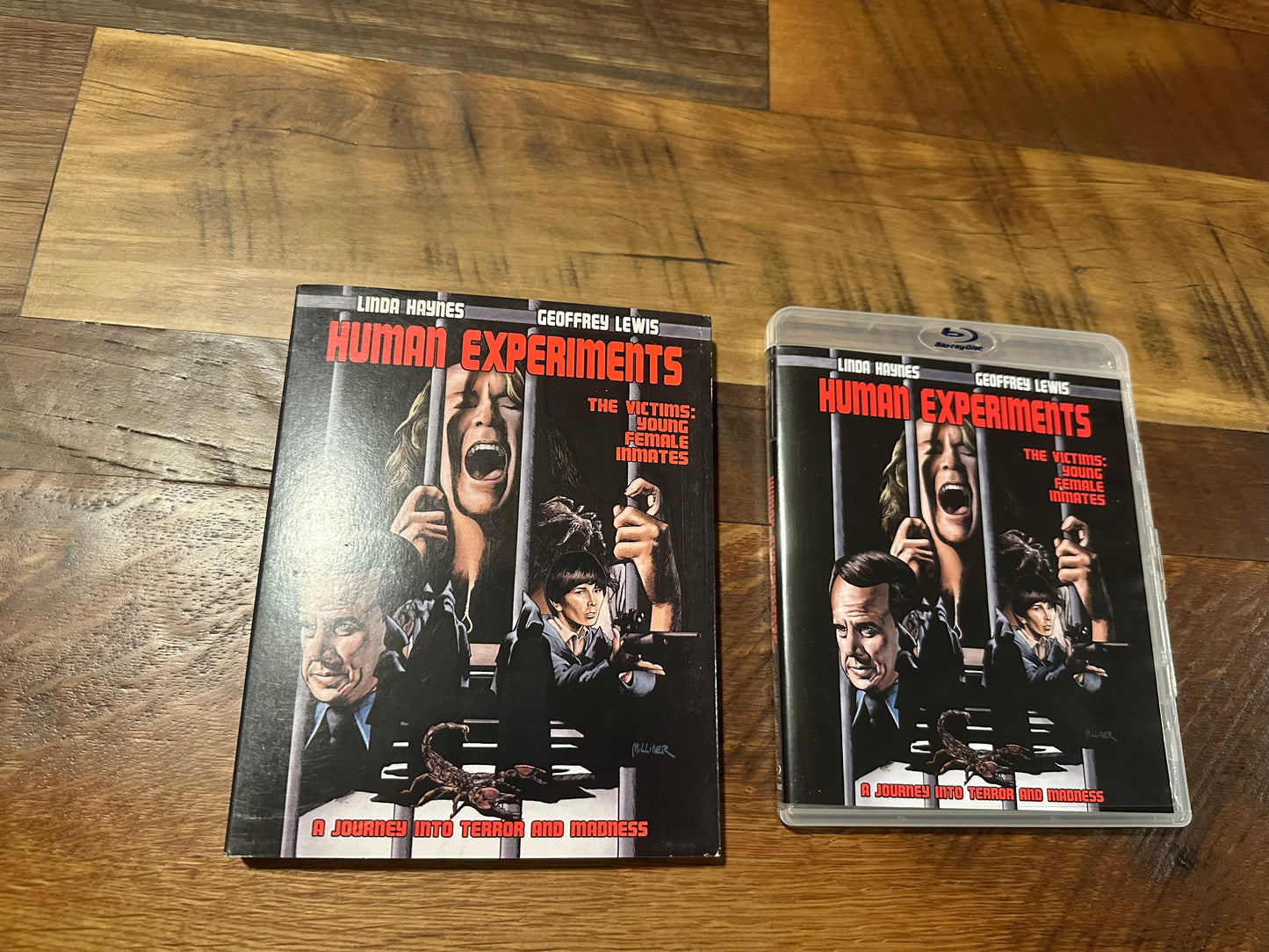 Human Experiments Blu ray-Scorpion Releasing-Slipcover-70’s Horror