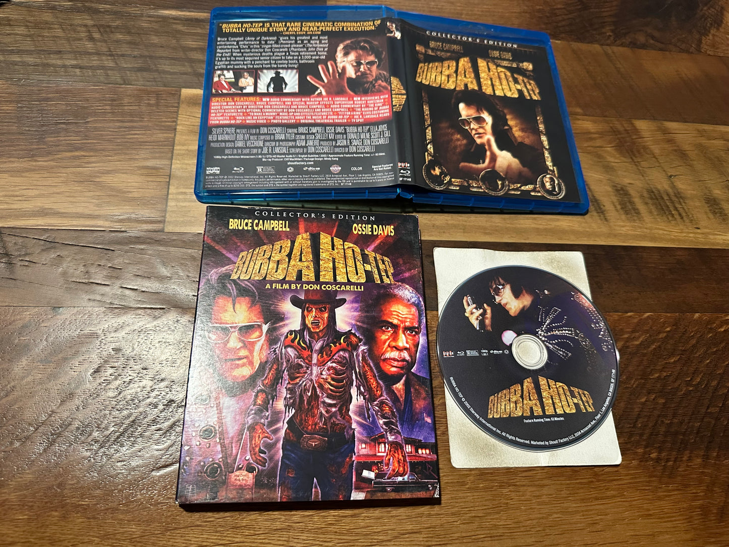 Bubba Ho-Tep Blu ray-Scream Factory-Collector’s Edition-2003 Classic