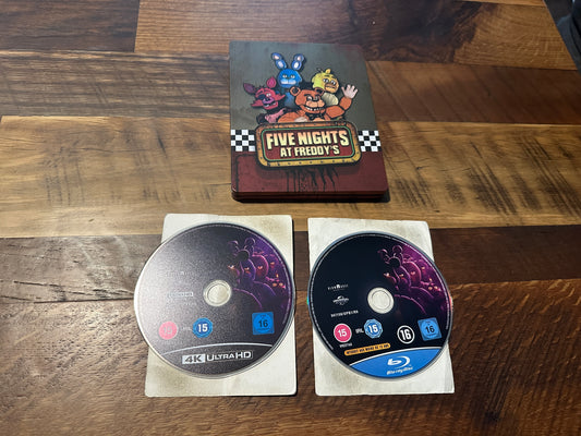 Five Nights At Freddy’s 4K Ultra HD/Blu ray-Import-Steelbook-2 Disc-