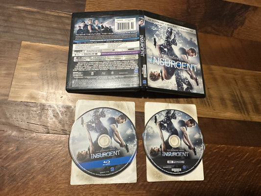 The Divergent Series: Insurgent (4K Ultra HD/Blu ray, Summit, No Digital)