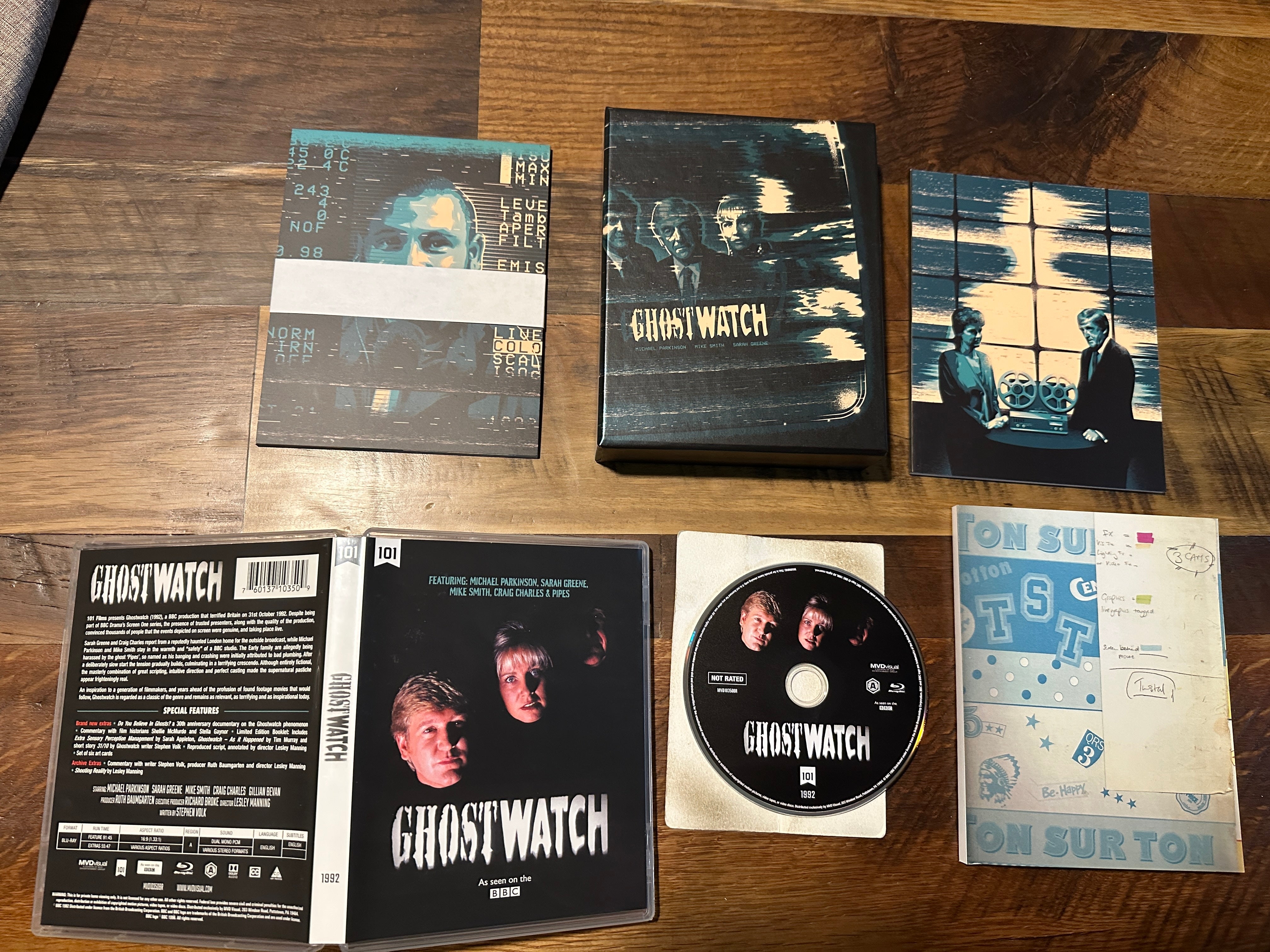 Ghostwatch (Blu ray, 101 Films, Limited Edition, Boxset, Booklet ...