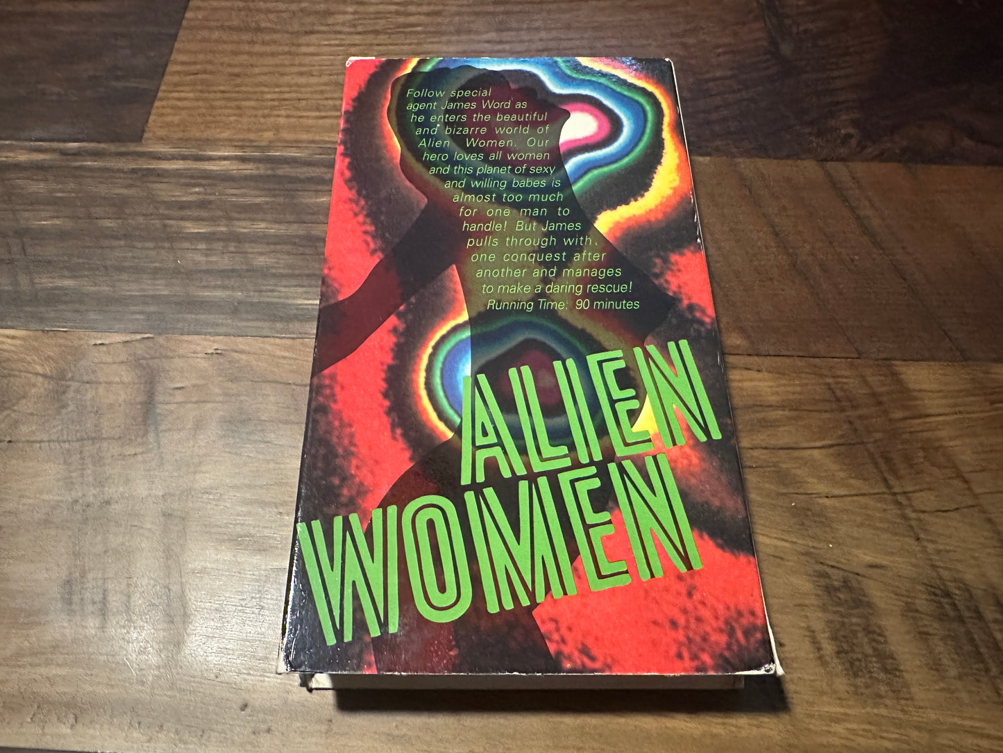 Alien Women VHS-New Pacific Pictures-Extremely Rare Cover-80’s Classic