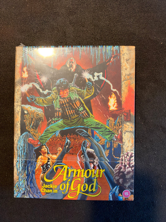 Armour of God (Blu-ray, 88 Films, Limited Edition, Region B, NEW/Sealed)