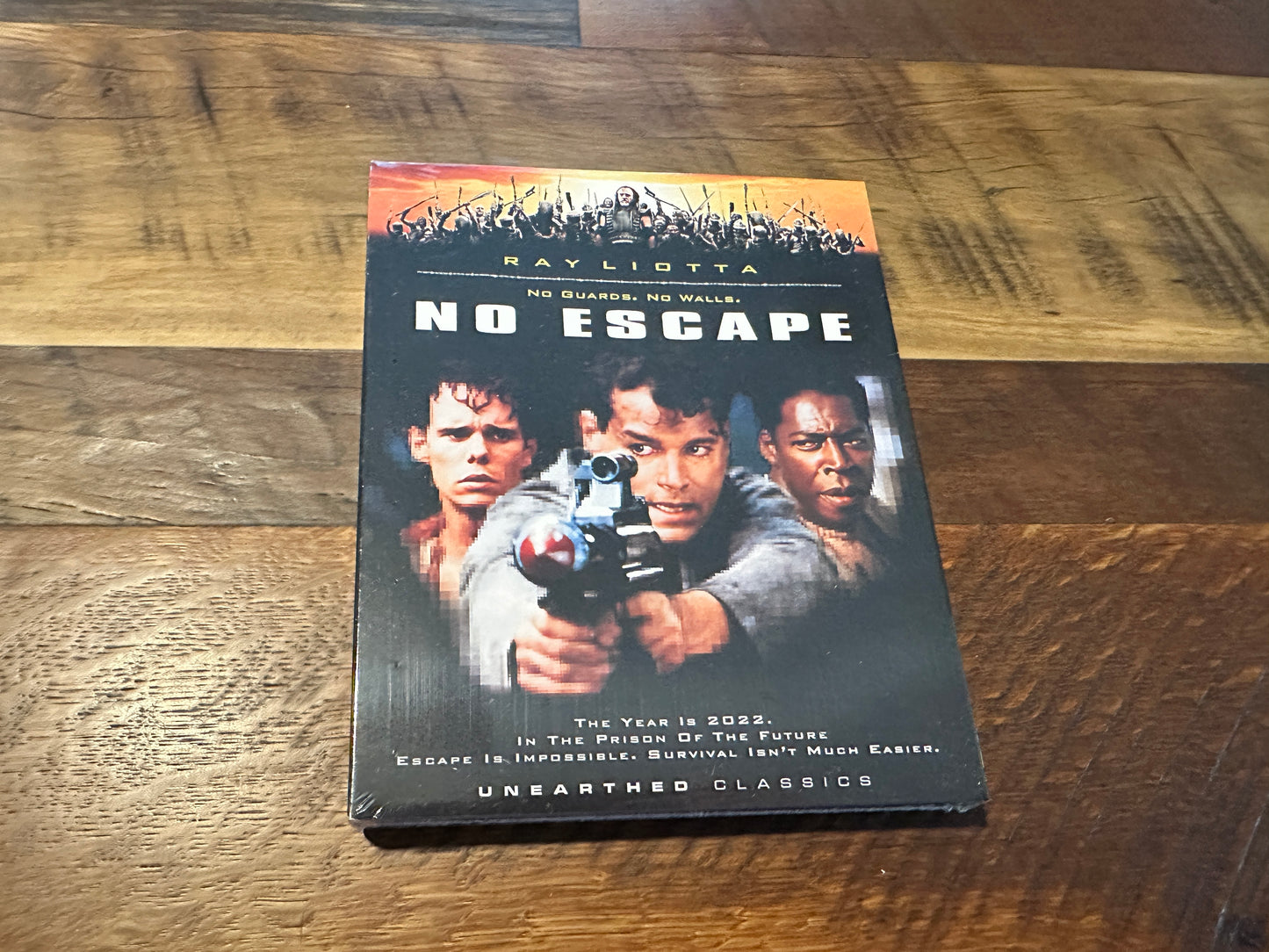 No Escape (Blu ray, Unearthed Films, Slipcase, 90’s Classic, NEW)