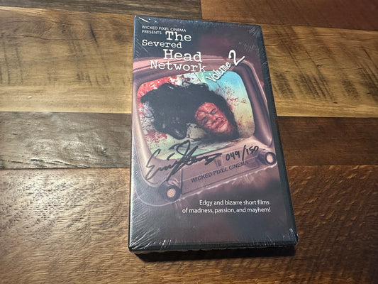 The Severed Head Network Volume 2 VHS-Signed-Only 150 Made-NEW