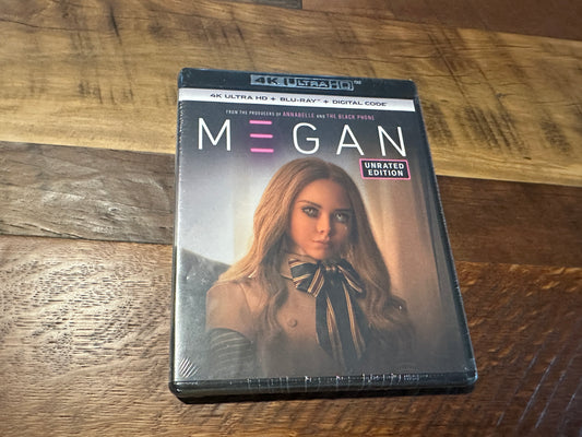 Megan 4K Ultra HD/Blu ray-Universal-2 Disc-Widescreen-NEW/Sealed