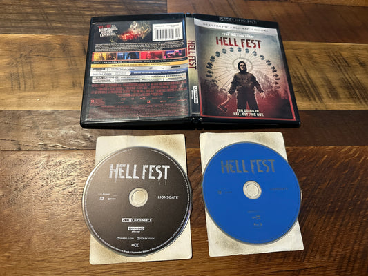 Hellfest (4K Ultra HD/Blu ray, Lionsgate, Widescreen, No Digital)