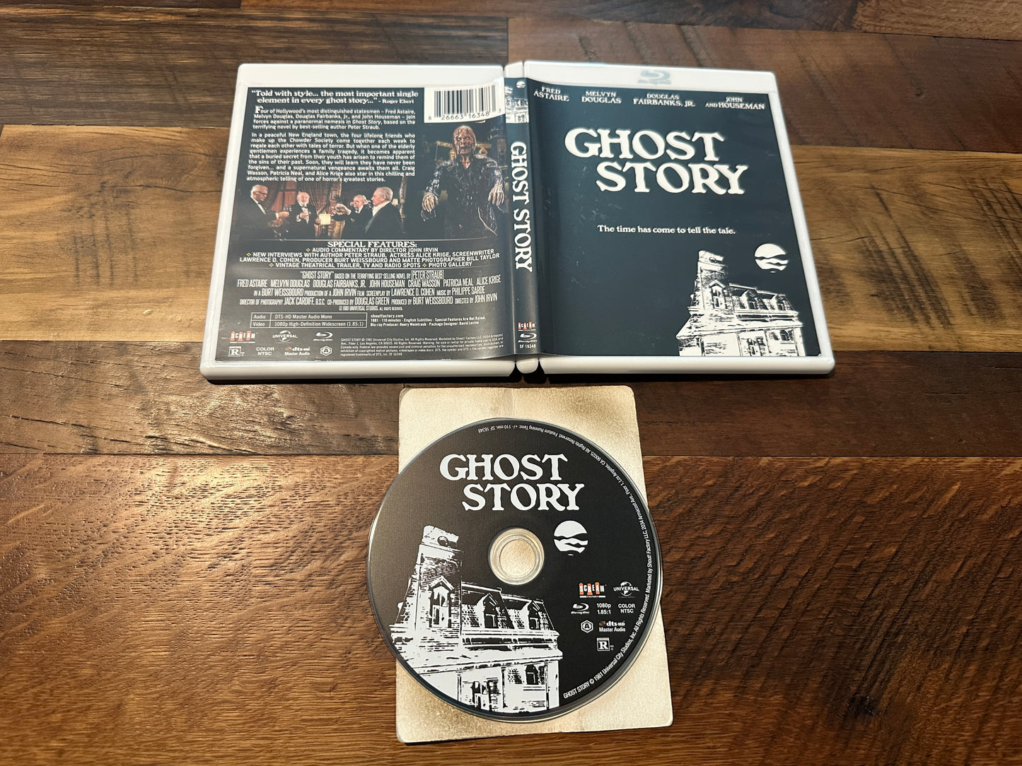 Ghost Story (Blu ray, Scream Factory, 80's Horror Classic, Widescreen)