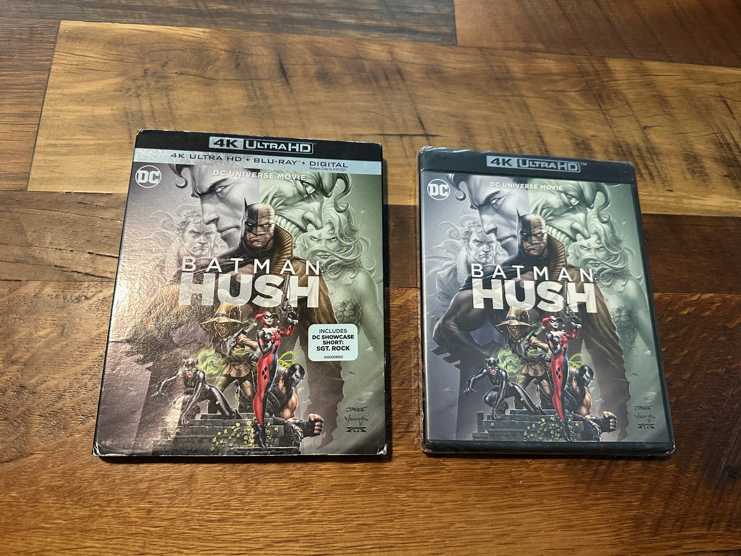 Batman Hush 4K Ultra HD/Blu ray-Warner Bros-Slipcover-2 Disc-NEW-