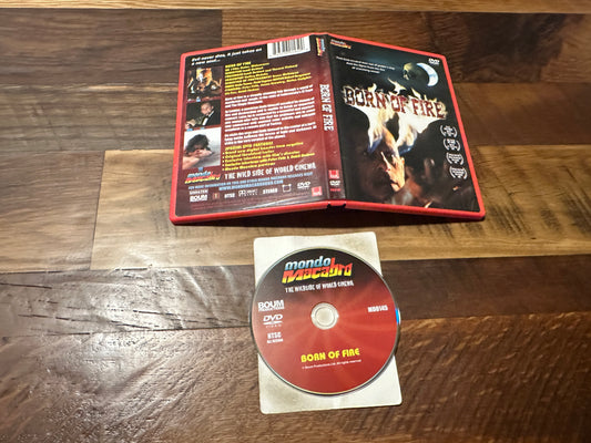 Born Of Fire (DVD, Mondo Macabro, 80’s Classic, Widescreen)