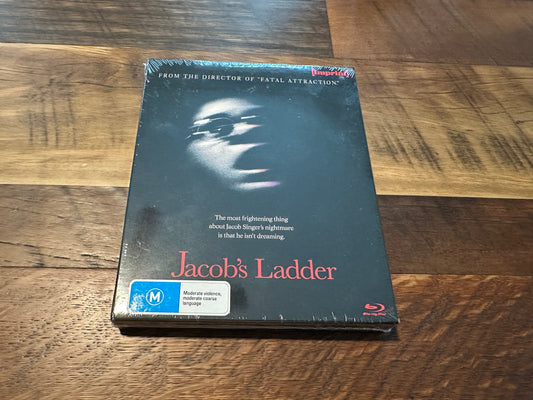 Jacob’s Ladder Blu ray-Imprint-90’s Classic-Tim Robbins-Slipcase-NEW