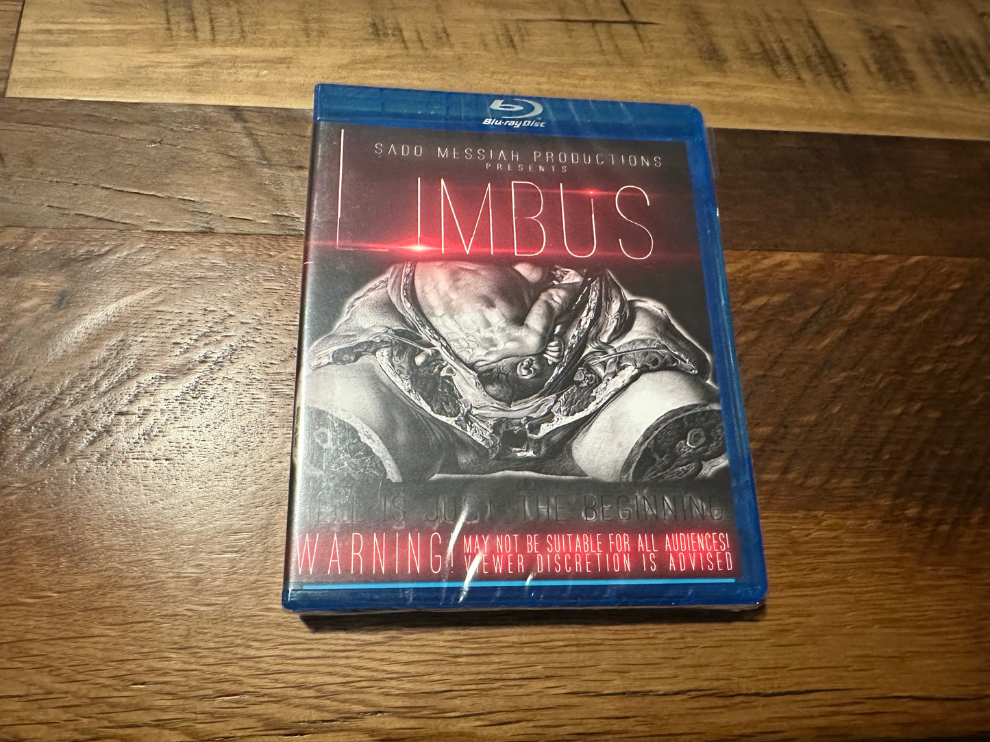 Limbus Blu ray-Sado Messiah Prod-Very Disturbing-Rare-NEW/Sealed