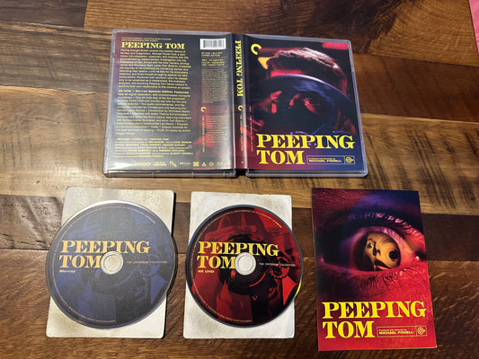 Peeping Tom 4K Ultra HD/Blu ray-Criterion Collection-2 Disc-60’s