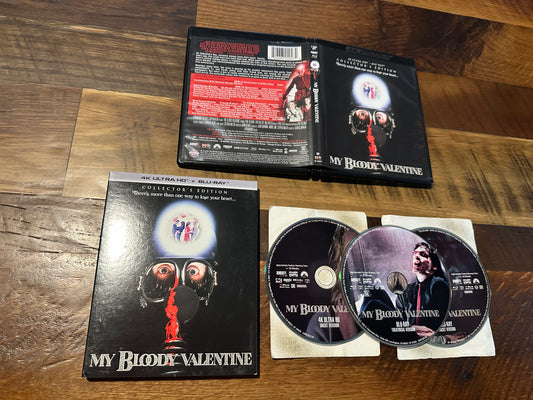 My Bloody Valentine (4K Ultra HD/ Blu ray, Scream Factory, Slipcover)