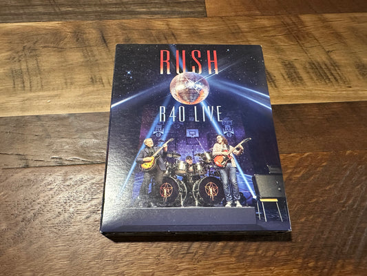 Rush R40 Live CD/DVD-Anthem Ent-4 Disc Set-3 CD’s/1 DVD-