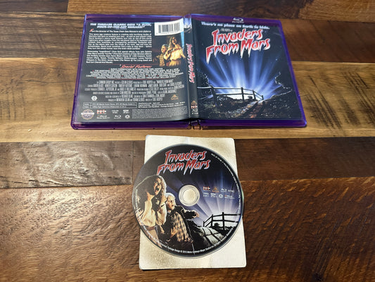 Invaders From Mars (Blu ray, Scream Factory, 80’s Classic Horror)