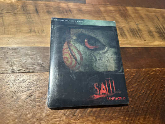 Saw 4K Ultra HD/Blu ray*Lionsgate*Steelbook*Slipcover*2 Disc*OOP*NEW