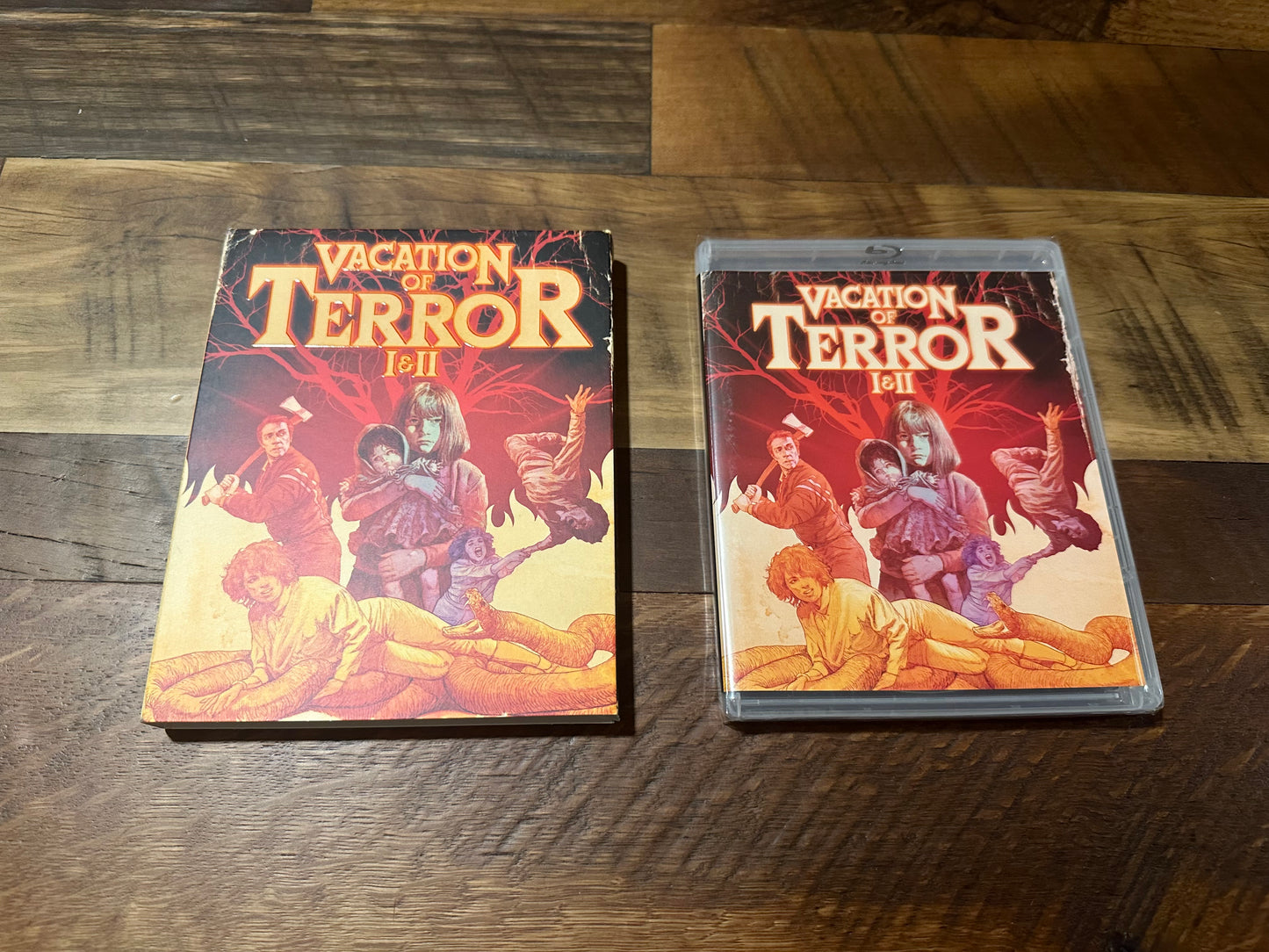 Vacation Of Terror I & II Blu ray-Vinegar Syndrome-Slipcover-NEW