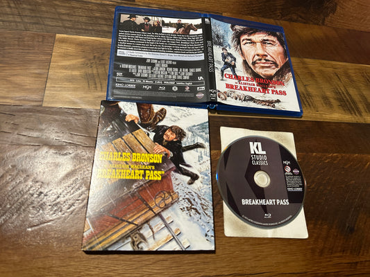 Break Heart Pass (Blu ray, Kino Lorber, Slipcover, Charles Bronson)