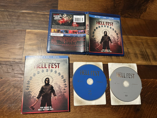 Hellfest Blu ray/DVD-Lionsgate-OOP Slipcover-Modern Horror-No Digital