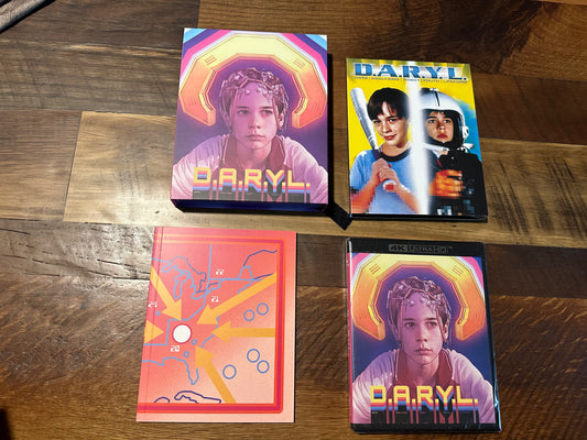 D.A.R.Y.L. 4K Ultra HD/Blu ray-Hard Slipcover-Limited Ed-Vinegar Syndrome-NEW
