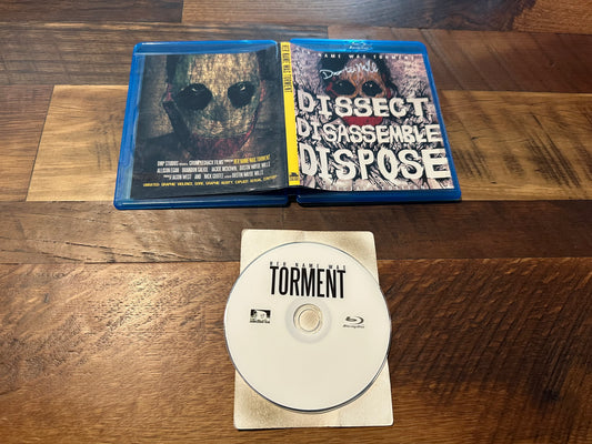 Her Name Was Torment Blu ray-Special Edition-Signed-Dustin Mills-Rare