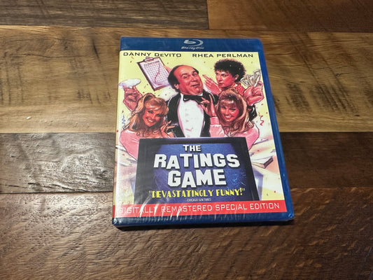 The Rating Game (Blu ray, Olive Films, Danny Devito 80’s Classic, NEW)
