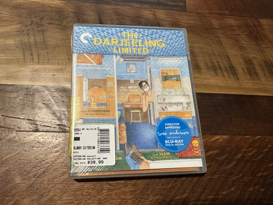 The Darjeeling Limited Blu ray-Criterion Collection-Special Edition-NEW/Sealed