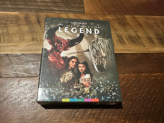 Legend (Blu ray, Arrow Video, Limited Edition, Tom Cruise, NEW/Sealed)