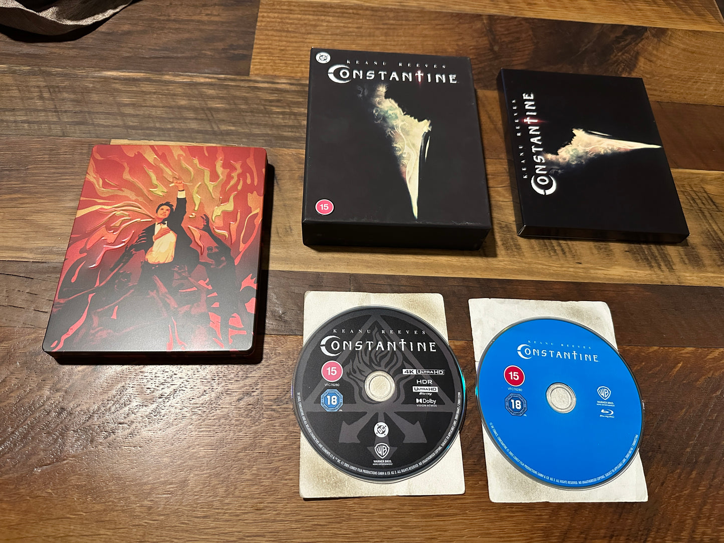 Constantine (4K Ultra HD, Collector’s Edition, Steelbook, Full Slip)