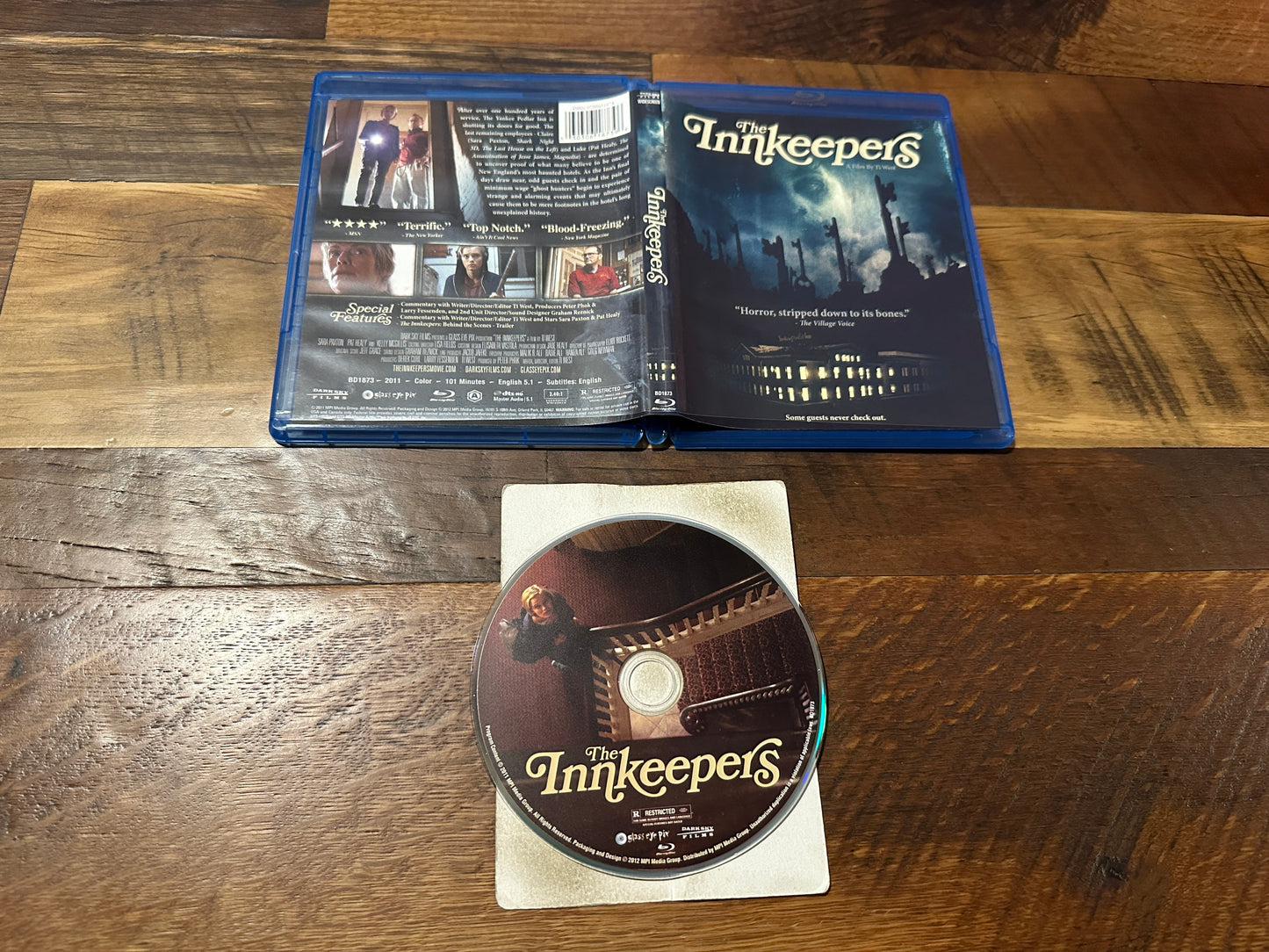 The Innkeepers (Blu ray, Dark Sky Films, 2011 Horror Classic, Widescreen)