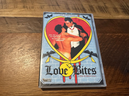 Love Bites DVD - Massacre Video - 90's Marvin Jones Classic- NEW