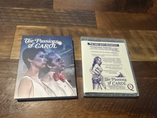 The Passions Of Carol Blu ray-Vinegar Syndrome Melusine-Slipcover-NEW