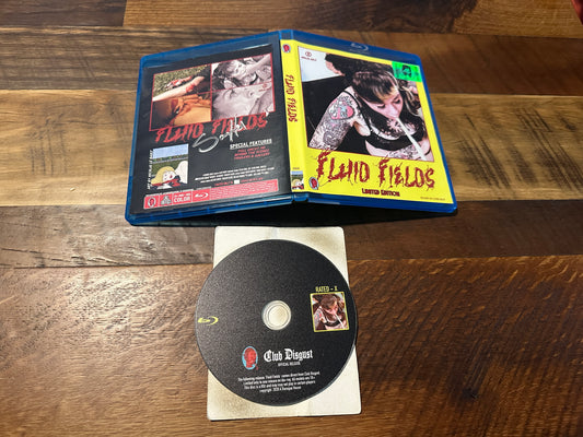 Fluid Fields (BD-R, A Baroque House, Rare Limited Edition, Cover B, Signed)